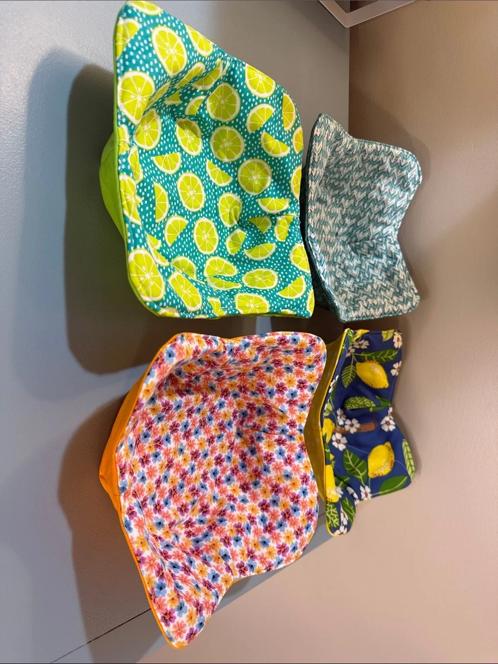 Hand Crafted Assorted 100% Cotton Bowl Coozie - 12” x 12”